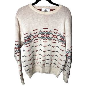 Sun Valley Sweater Men’s Size L Wool Pullover Vintage